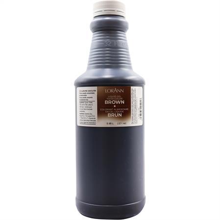 BROWN LIQUID GEL COLOR