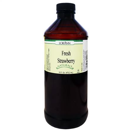 FRESH STRAWBERRY, NATURAL FLAVORS