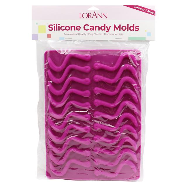 SILICONE GUMMY WORM MOLD