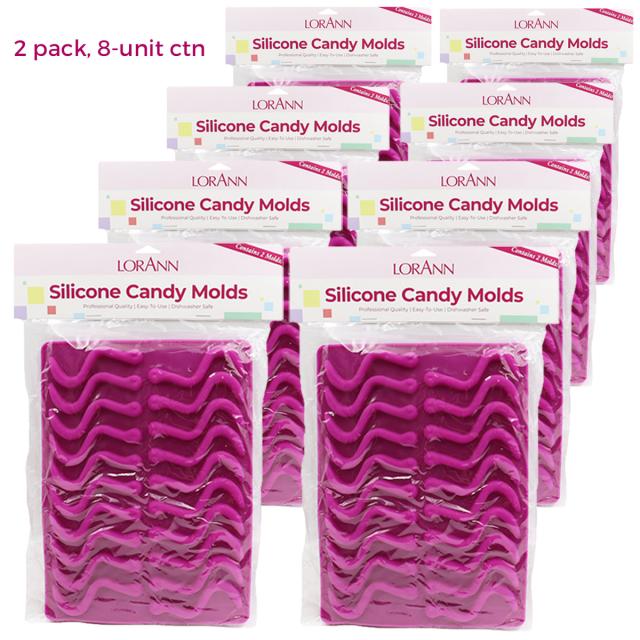 SILICONE GUMMY WORM MOLD