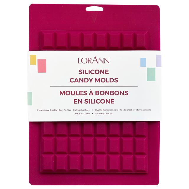 SILICONE RECTANGLE BREAK-UP CANDIES MOLD