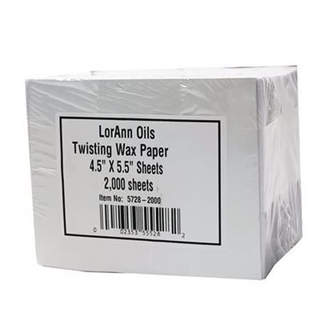 TWISTING WAX PAPER