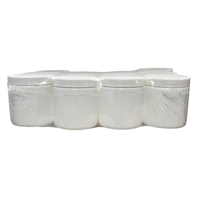 PLASTIC COSMETIC JARS, 8 oz