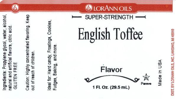 ENGLISH TOFFEE FLAVOR