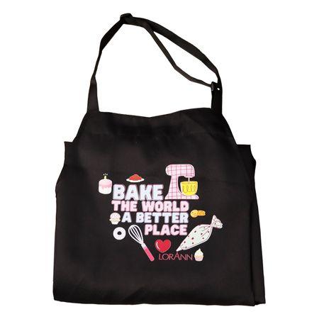 APRON - BAKE THE WORLD A BETTER PLACE