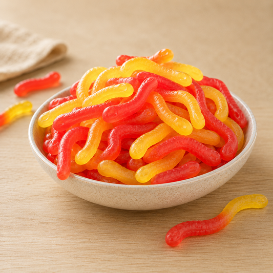Strawberry Lemonade Sour Gummy Worms
