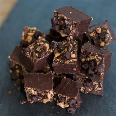 Bourbon Chocolate Fudge
