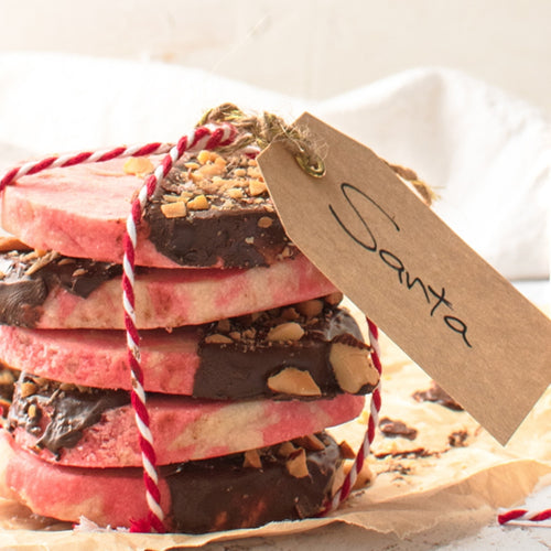 Cherry Amaretto Shortbreads