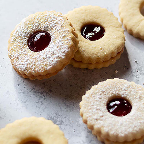 Lemon Raspberry Linzer Cookies Lemon Linzer Cookies with Raspberry Jam Recipe – LorAnn Oils