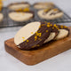 Orange Cardamom Shortbread Cookies