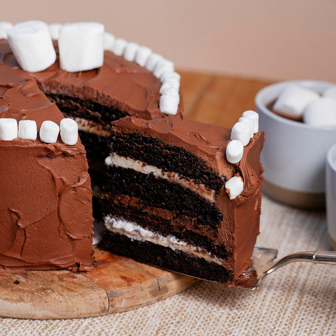 Hot Cocoa Cake 