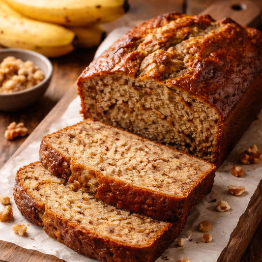 Easy Brown Butter Banana Bread 