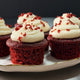 Red Velvet Cupcakes with Cream Cheese Frosting 