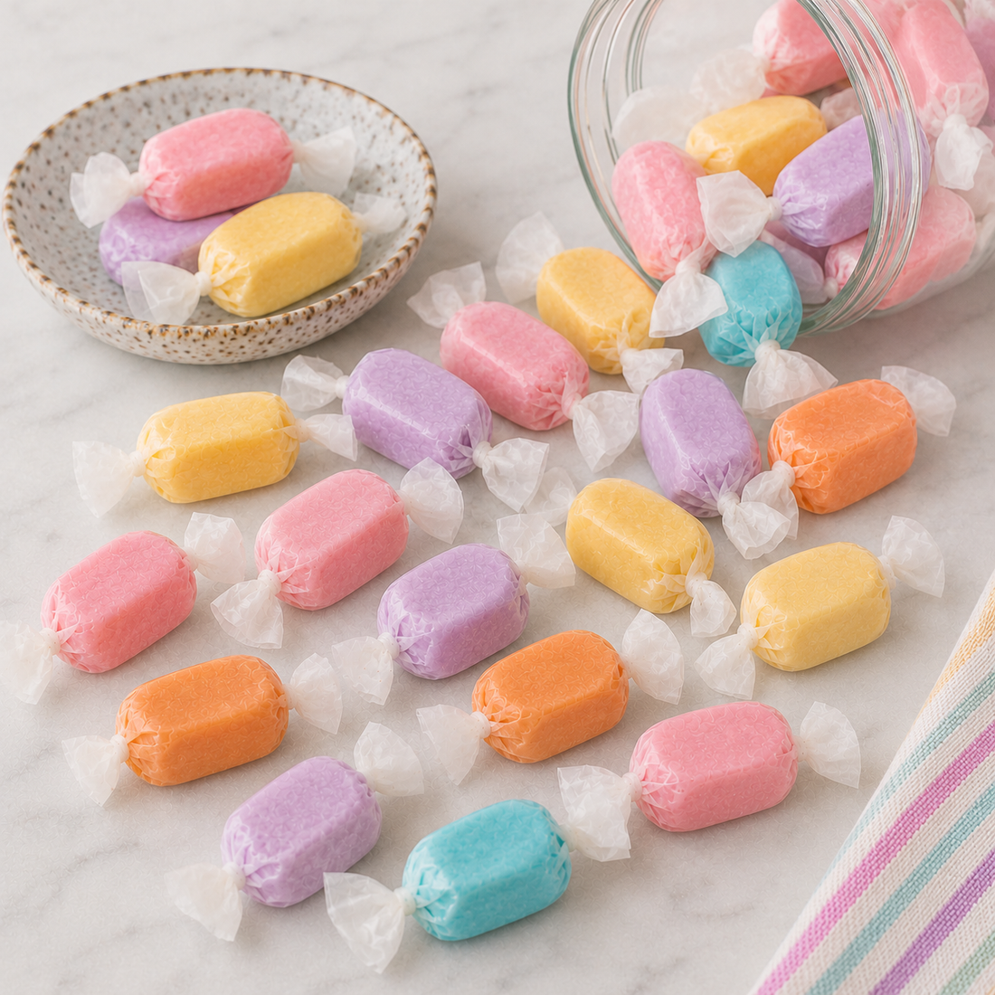 Homemade Salt Water Taffy