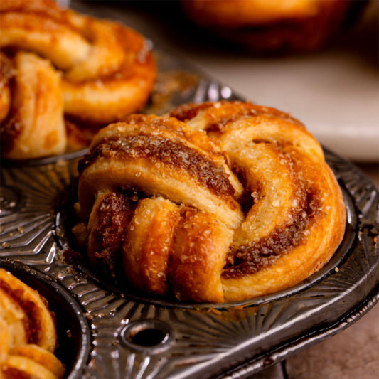 Pumpkin Butter Braided Buns