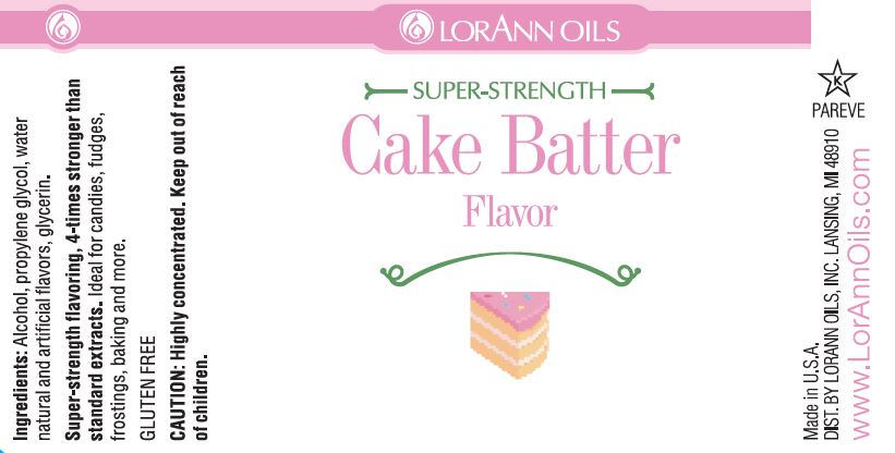 CAKE BATTER FLAVOR