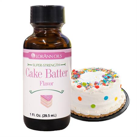 LorAnn Cake Batter Flavor product packaging