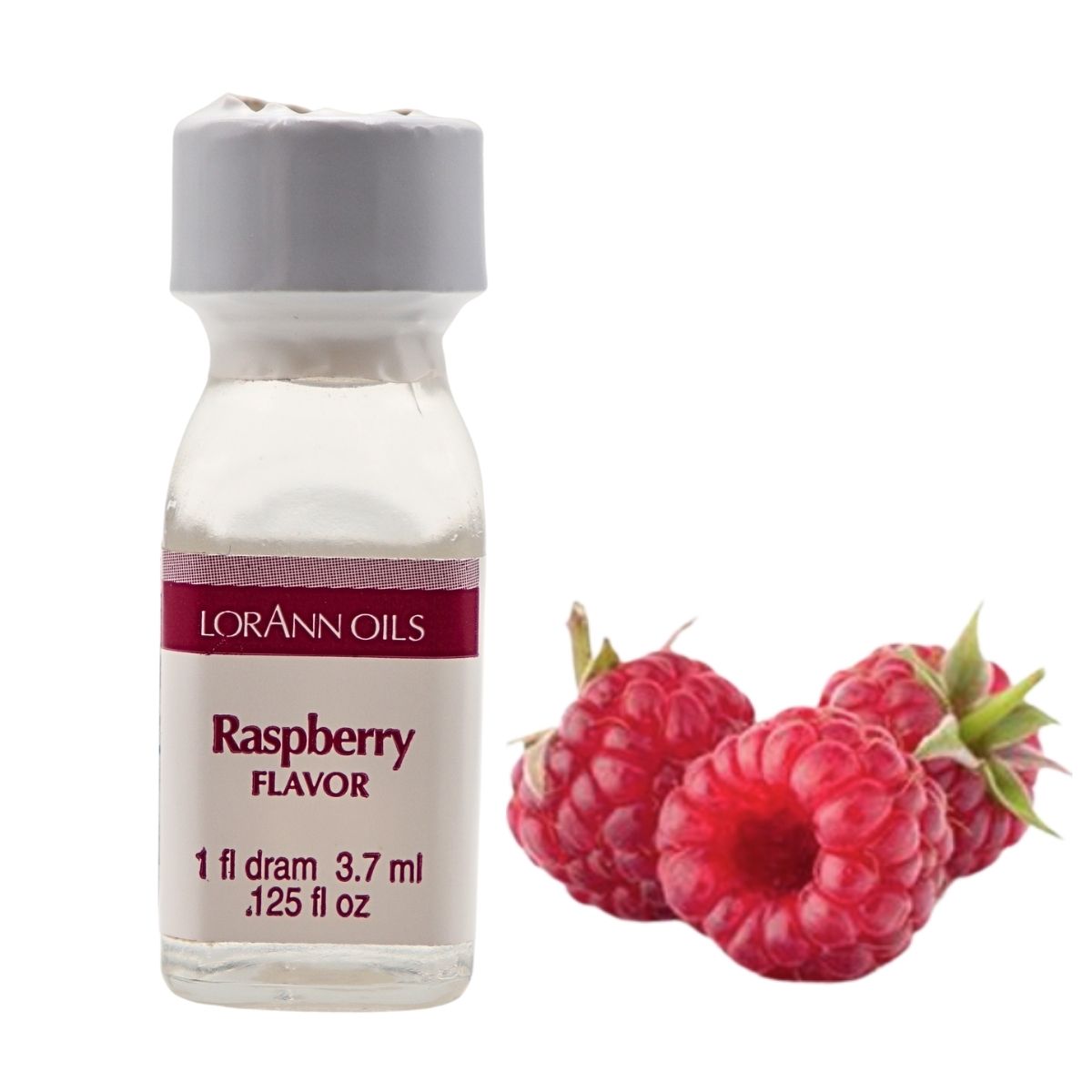 RASPBERRY FLAVOR, NO ADDED COLOR