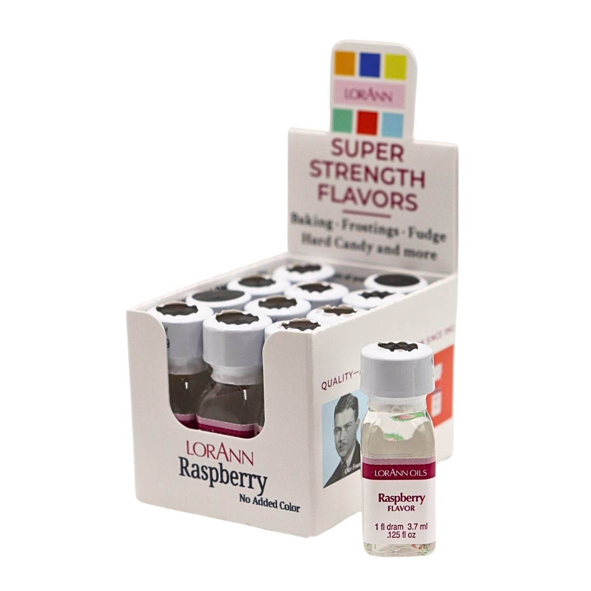RASPBERRY FLAVOR, NO ADDED COLOR