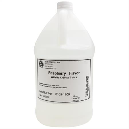 RASPBERRY FLAVOR, NO ADDED COLOR