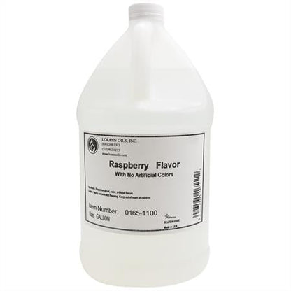 RASPBERRY FLAVOR, NO ADDED COLOR