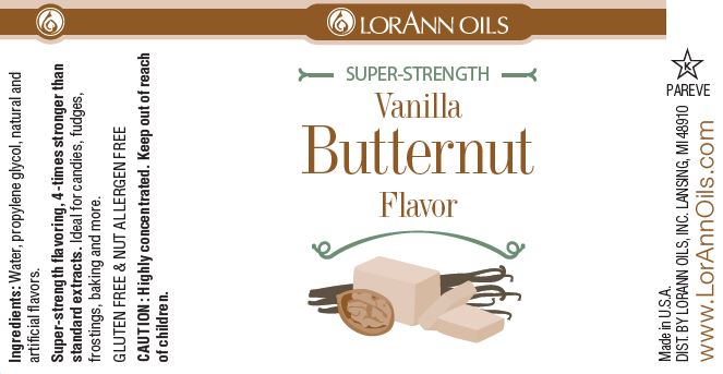 VANILLA BUTTERNUT FLAVOR