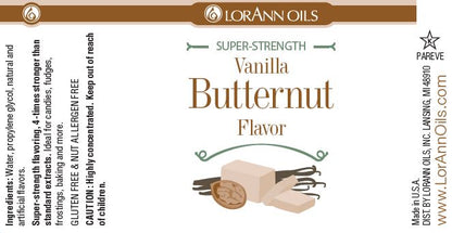 VANILLA BUTTERNUT FLAVOR