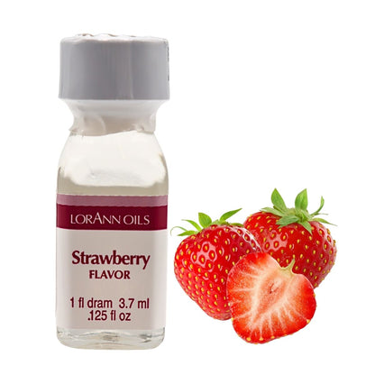 STRAWBERRY FLAVOR, NO ADDED COLOR