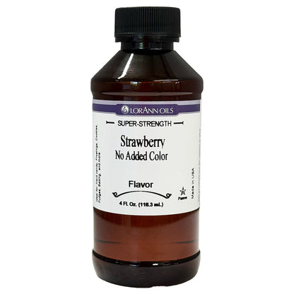 STRAWBERRY FLAVOR, NO ADDED COLOR