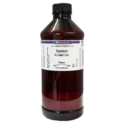 STRAWBERRY FLAVOR, NO ADDED COLOR