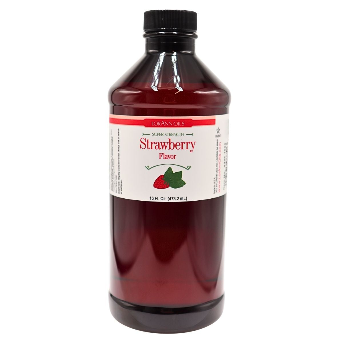 STRAWBERRY FLAVOR, NO ADDED COLOR