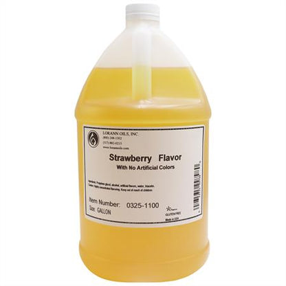 STRAWBERRY FLAVOR, NO ADDED COLOR