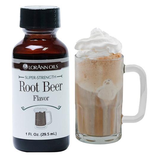 ROOT BEER FLAVOR, NO ADDED COLOR