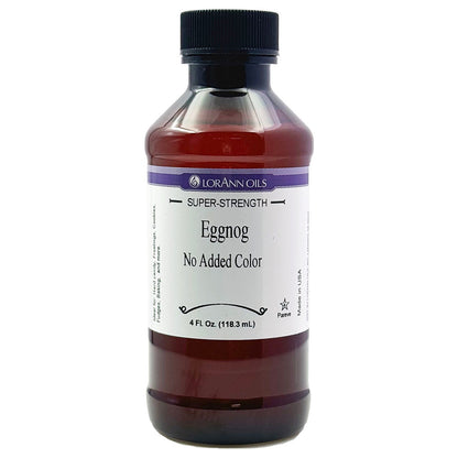 EGGNOG FLAVOR, NO ADDED COLOR