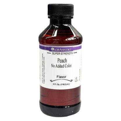 PEACH FLAVOR, NO ADDED COLOR