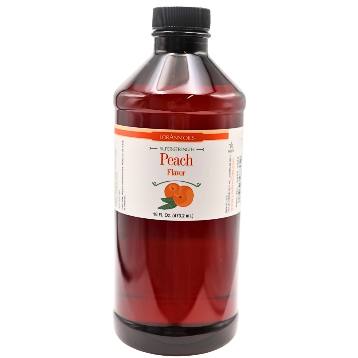 PEACH FLAVOR, NO ADDED COLOR