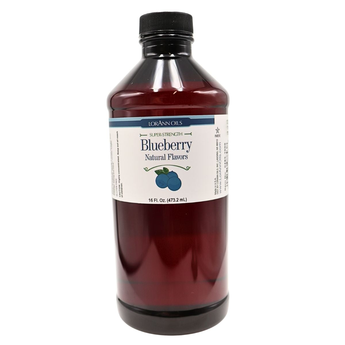 BLUEBERRY FLAVOR, NO ADDED COLOR
