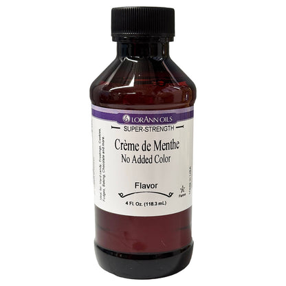 CREME DE MENTHE FLAVOR, NO ADDED COLOR
