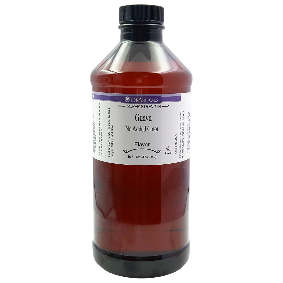 GUAVA FLAVOR, NO ADDED COLOR 16 oz