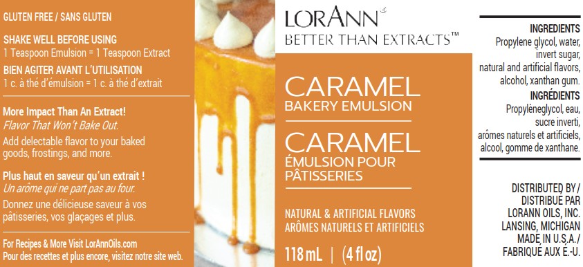 CARAMEL BAKERY EMULSION