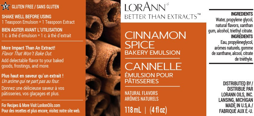 CINNAMON SPICE BAKERY EMULSION
