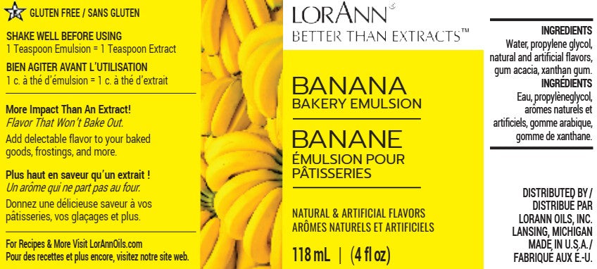 BANANA BAKERY EMULSION