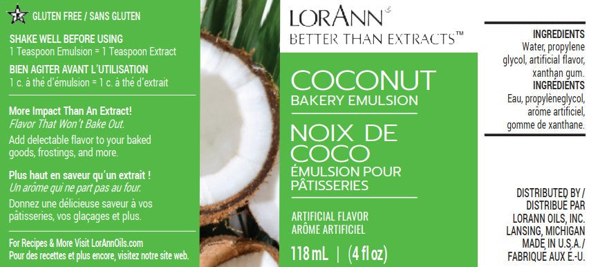 COCONUT BAKERY EMULSION