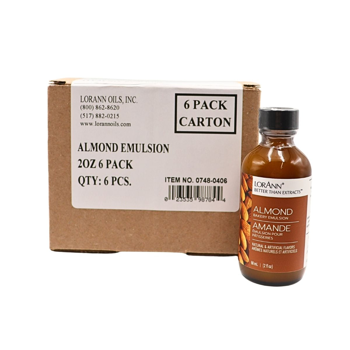 ALMOND BAKERY EMULSION 2 oz 6-unit ctn