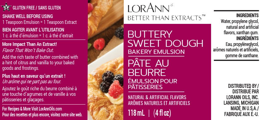 BUTTERY SWEET DOUGH BAKERY EMULSION