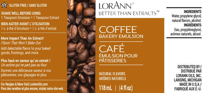 COFFEE BAKERY EMULSION, NATURAL