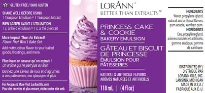 PRINCESS CAKE & COOKIE BAKERY EMULSION