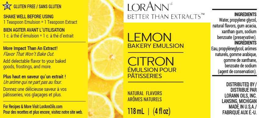LEMON BAKERY EMULSION