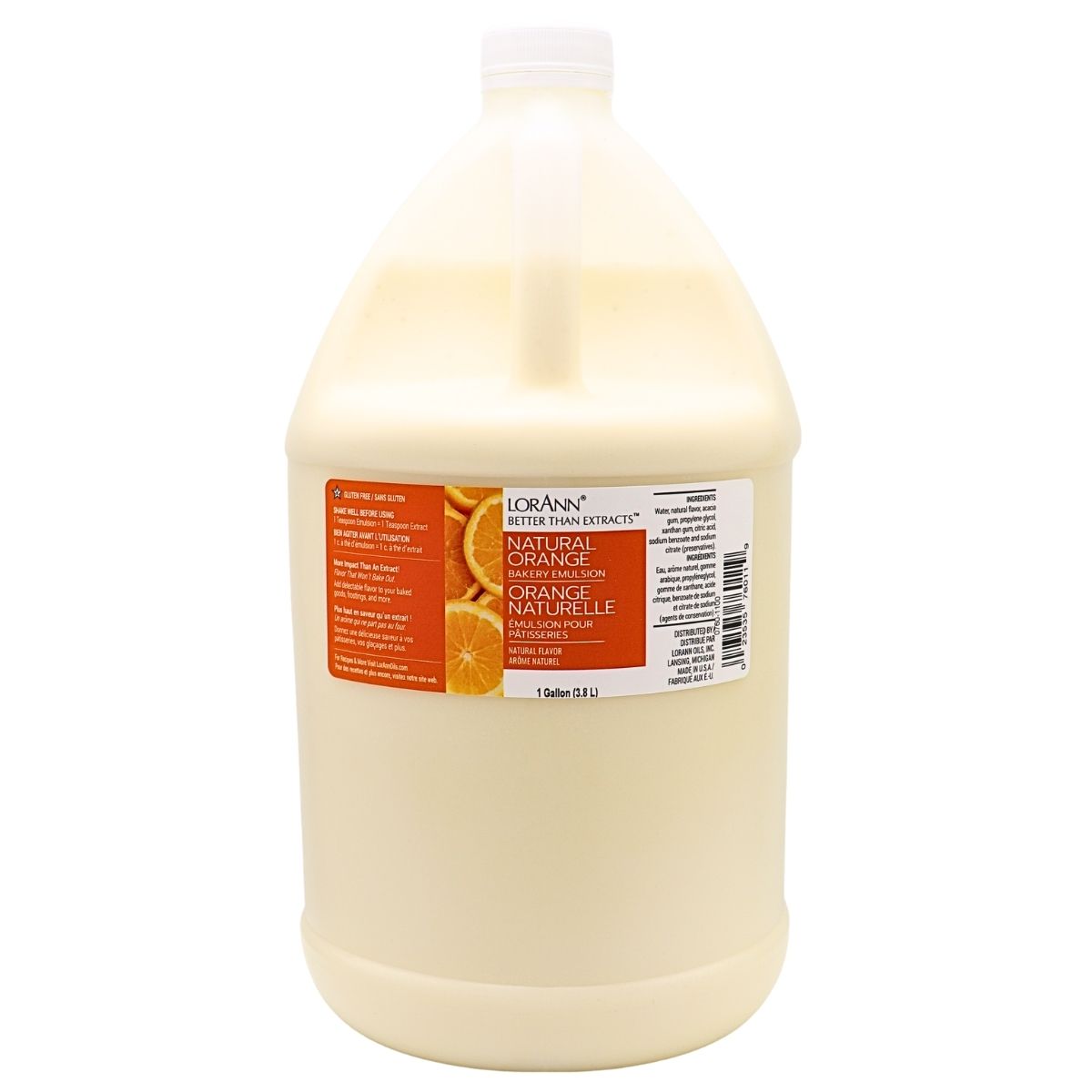 ORANGE BAKERY EMULSION, NATURAL 1 Gallon