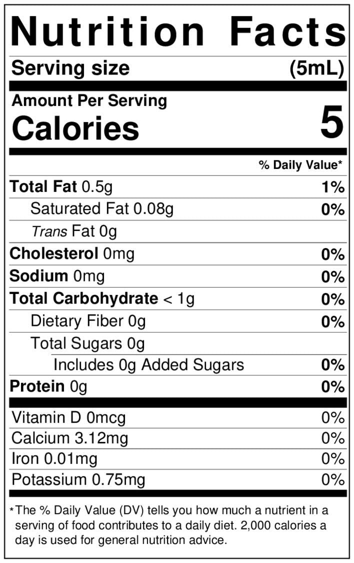 ORANGE BAKERY EMULSION, NATURAL
